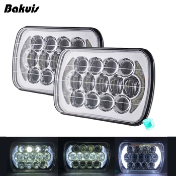 

7x6 inch 5x7" 105W LED Projector Sealed Beam Headlight for Jeep Cherokee XJ for Truck 4X4 Offroad led headlamp for H6014 H6052