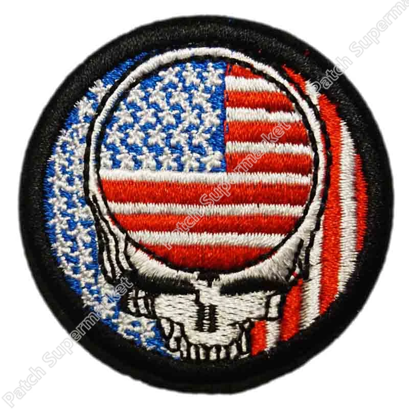 2 &quotGrateful Dead украсть ваше уход за кожей лица Джерри Garcia вышитая музыкальная группа