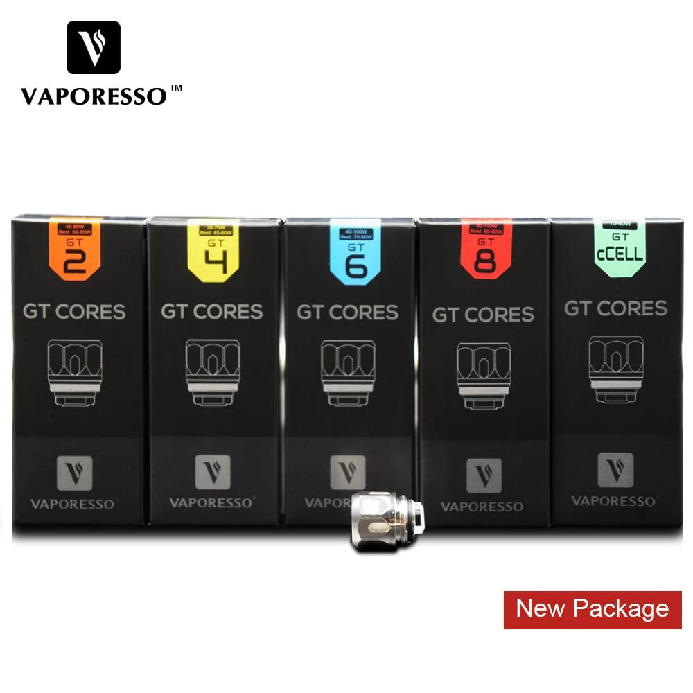 Оригинальная катушка VAPORESSO Luxe GT4 GT8 GT2 GT6 GT сменная для атомайзера SWAG Polar Kit NRG SKRR Tank 3