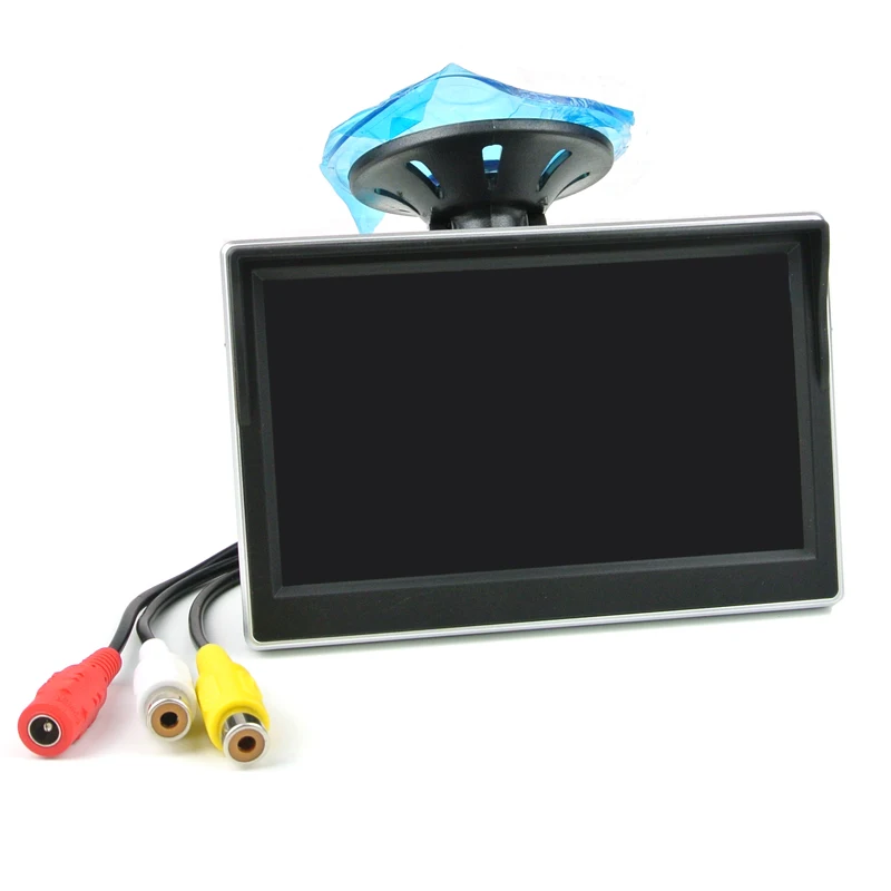ANSHILONG 5 &quotTFT LCD HD автомобильный монитор с разрешением 800x480 2 канальный видеовход