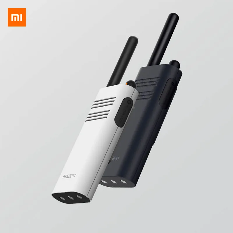 

Original New Xiaomi Beebest Smart Walkie talkie 1-5 km call 16 channel anti-jamming Long standby handheld smart interphone
