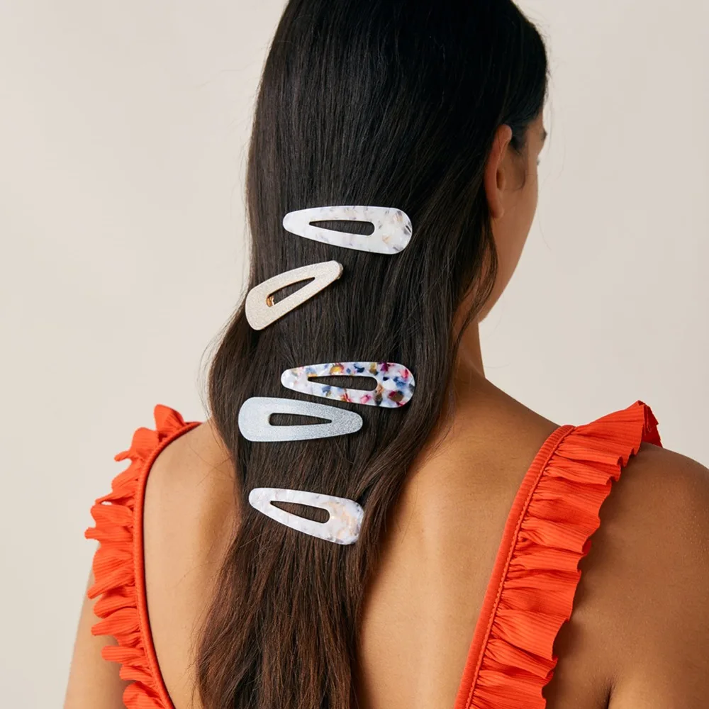 

Vedawas ZA Handmade Crown Hair Pins Resin Leopard Print Hairclips Female Wedding Party Hair Accessories Jewelry Wholesale xg2896
