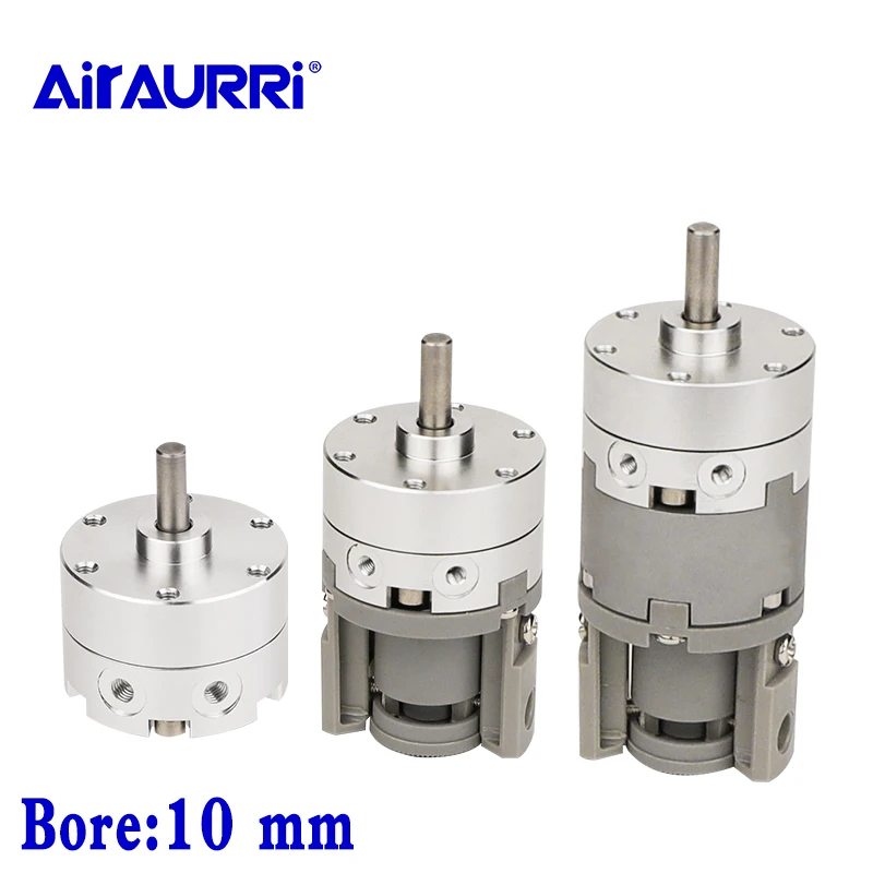 

High quality Rotary Actuator Single vane CRB2BW/CDRB2BW10-90/180/270S 90 180 270 Rotating angle Double shaft rotary air cylinder