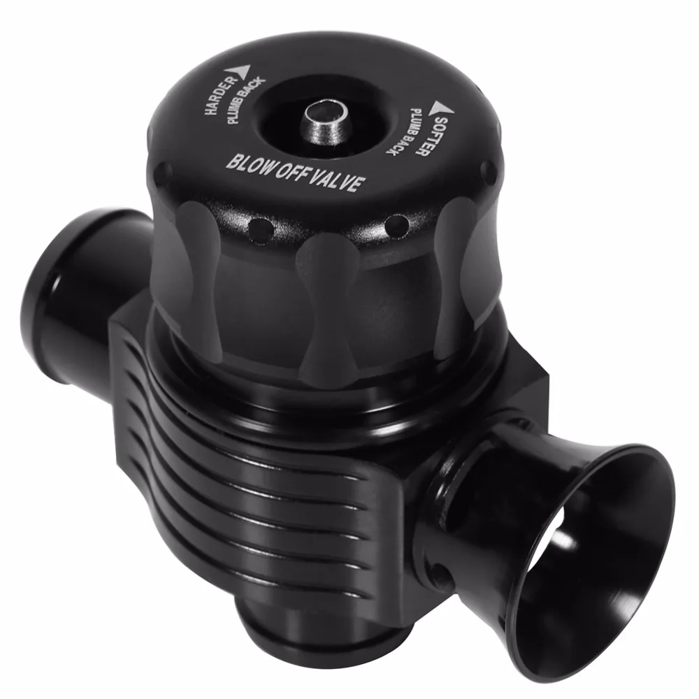 Kit de simulador de sonido BOV de volteo falso con válvula de soplado Turbo ajustable de 25mm para coche