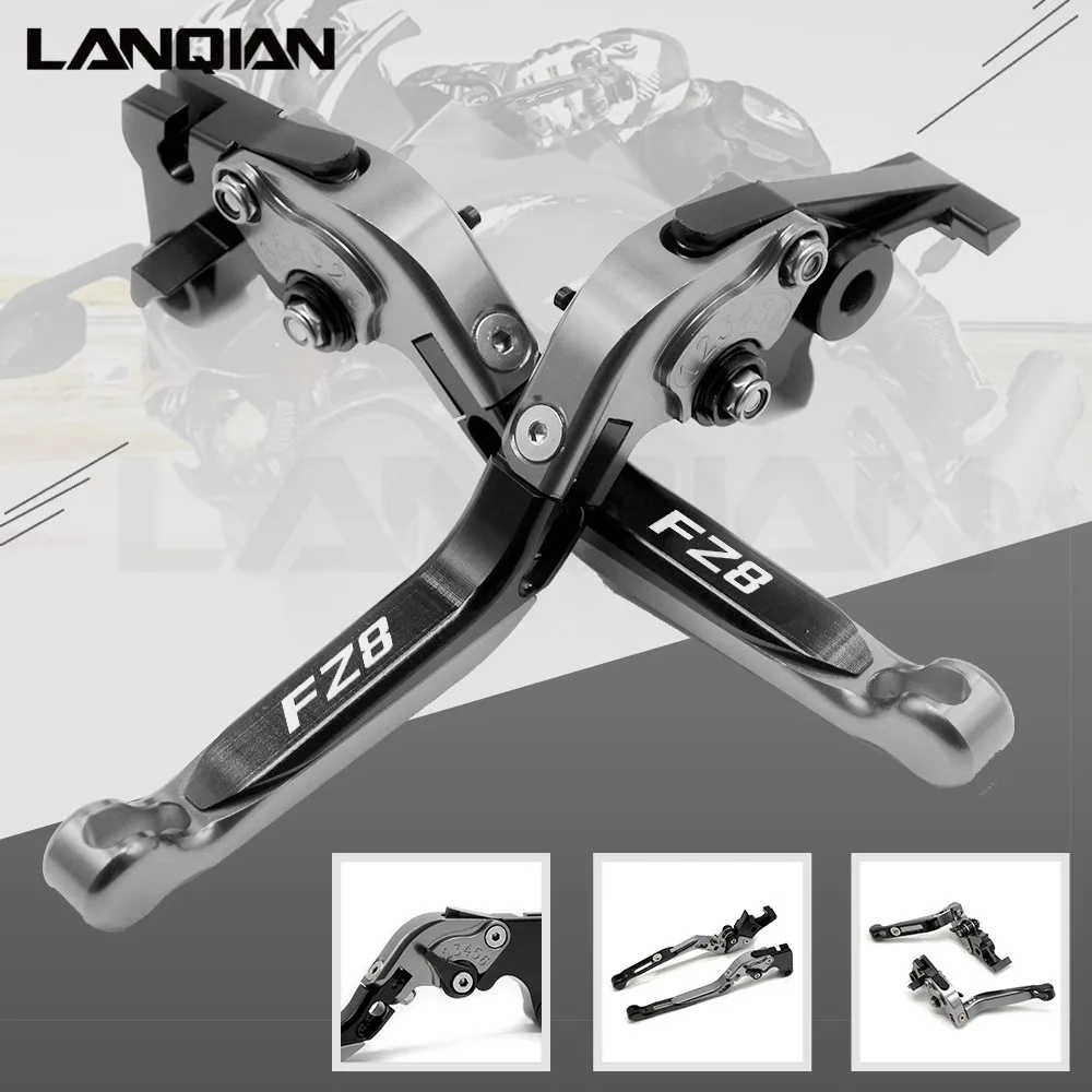 

12 Colors For YAMAHA FZ8 2010-2016 CNC Motorcycle Accessories Adjustable Folding Extendable Brake Clutch Lever FZ 8