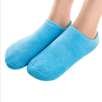 

Reusable SPA Gel Socks Gloves Moisturizing Whitening Exfoliating Foot Mask Ageless Smooth Foot Care Silicone / by dhl 60pair