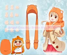 3 IN 1 Flannel Winter Hat+Scarf+Gloves of Anime Silver Soul and Umaruqian Style in stock free shipping