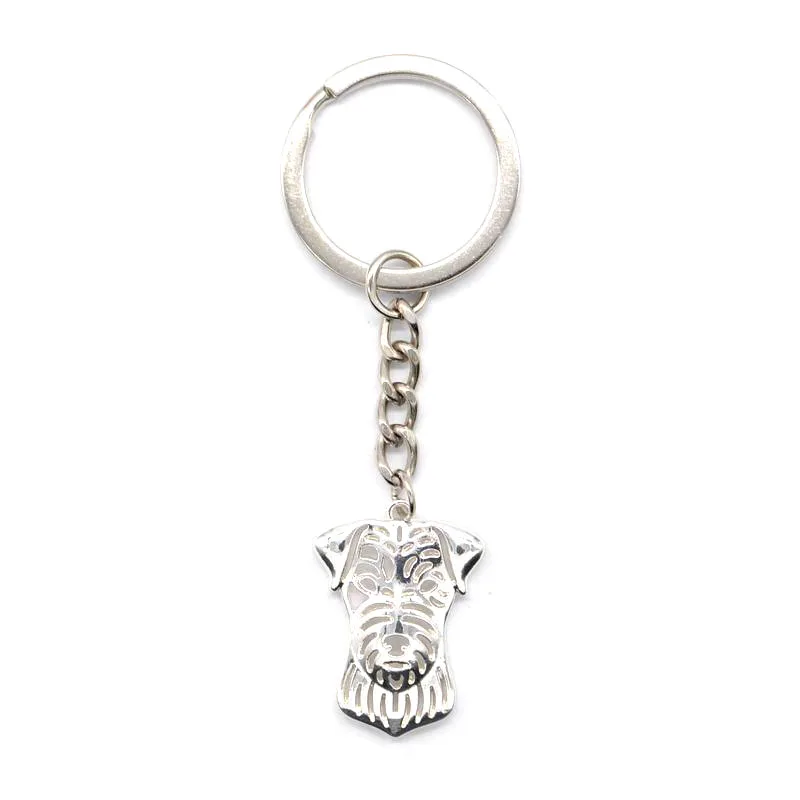 

2019 Women's Silver Parson Russell Terrier Dog Keychain Women's Jewelry Car Key Holder Party Lovers Christmas Gift Drop Shipping