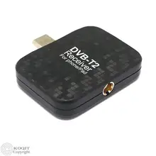 Europe Portable DVB-T2 Receiver Watch DVB T2 DVB-T TV Channel on Android Phone / Pad USB TV Tuner Pad TV Stick Dongle