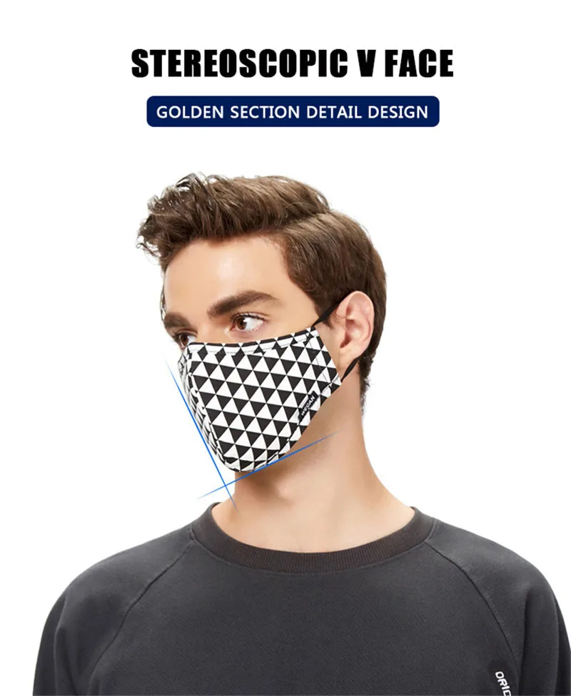 ZWZCYZ противопылевая маска для рта, хлопковая маска для лица, одноразовая многоразовая маска для рта, дышащая теплая Ветрозащитная маска