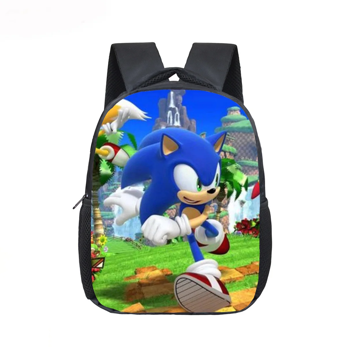 Горячая Распродажа, рюкзак Super Mario Bros Sonics, Детская сумка, красивая сумка с принтом Mario Sonic, сумка для детского сада - Цвет: 11