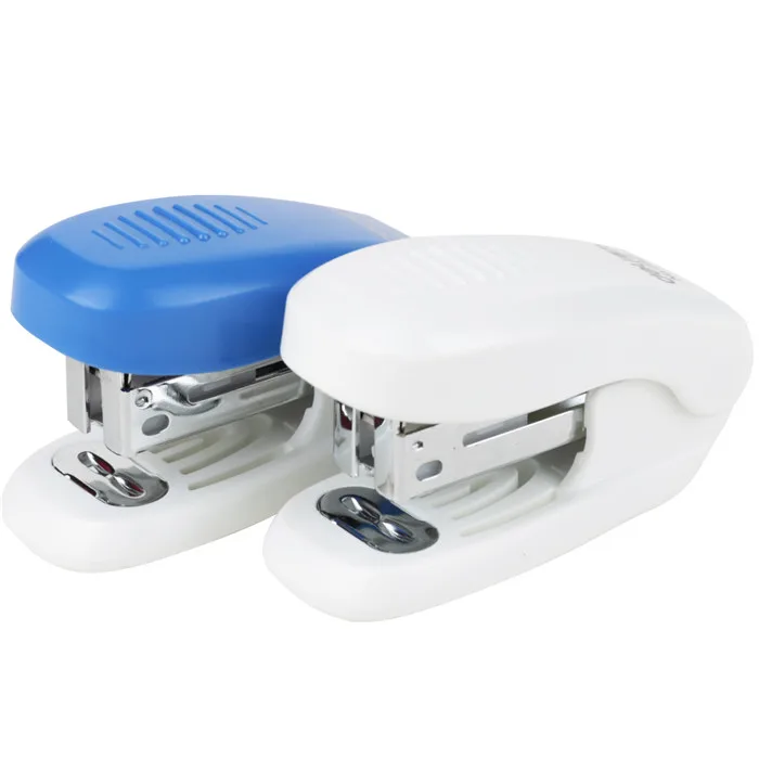 Deli High Quality Manual Mini Portable Stapler Student Stationery Universal School Business Office Supplies Grapadora Papelaria  (5)