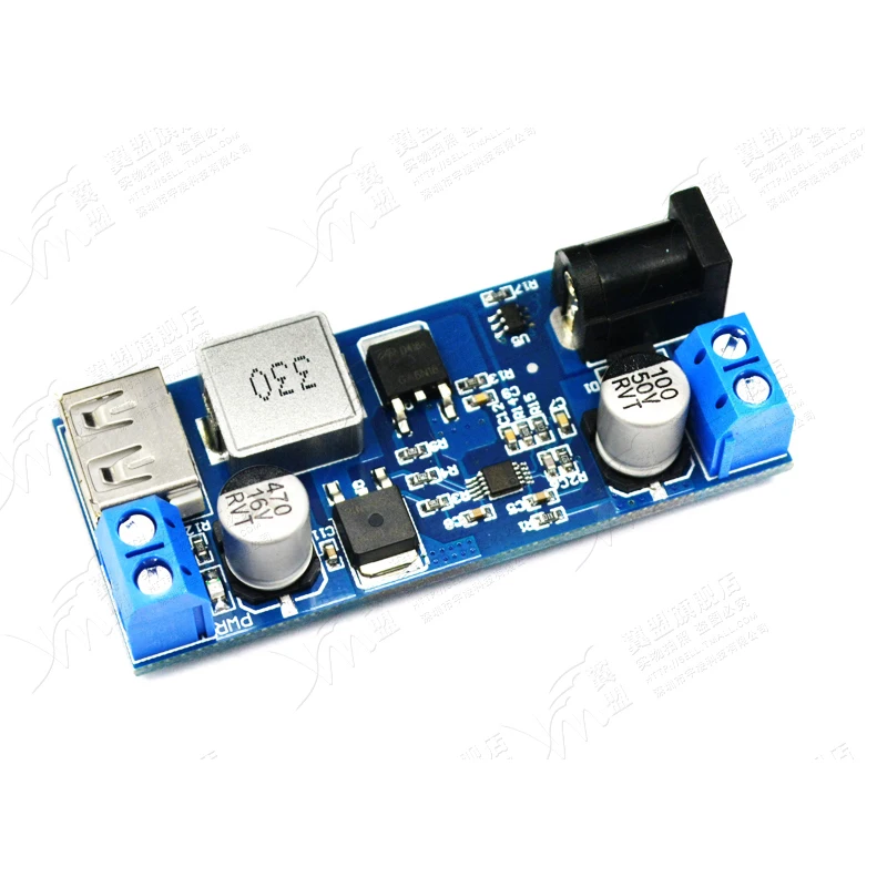 

1pcs DC / DC Power Supply Module BUCK 5A Adjustable Buck Module Regulator Ultra Switch 12/24V to 5V