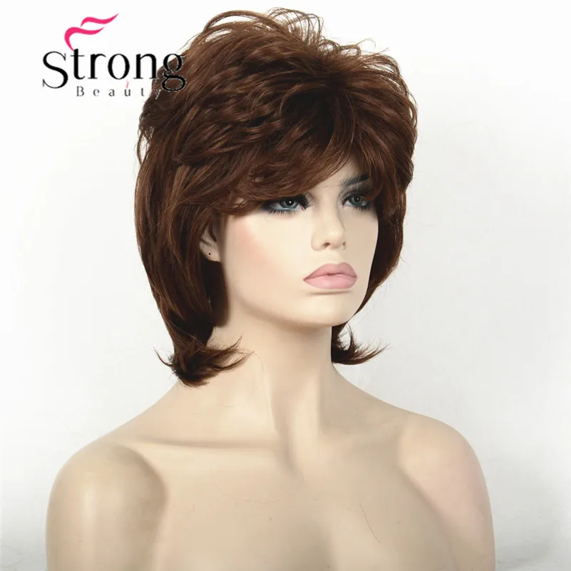 L-1943A #30 Light Auburn short wig (3)