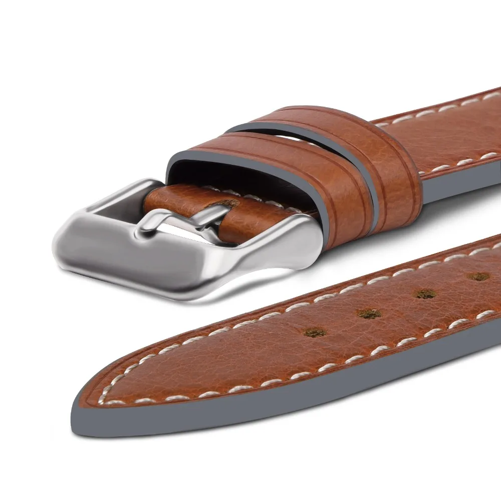 Fullmosa 4 Colors Compatible Apple Watch Band, Vintage Calf Leather Compatible with Apple Watch Series 4 iWatch Strap 40mm 44mm Fullmosa 4 Colors Compatible Apple Watch Band, Vintage Calf Leather Compatible with Apple Watch Series 4 iWatch Strap 40mm 44mm