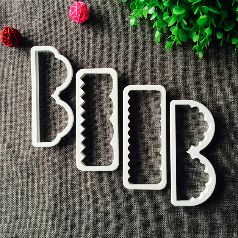 

Plastic Baking Mold Sugar Craft Fondant Cake Tools Cake Decoration Mold Pastry Tool Kitchen Biscuit Cookie Cutter Pastry