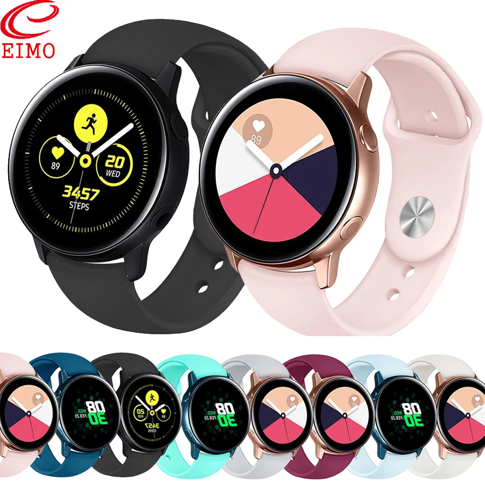 

Galaxy Watch Active for samusng galaxy watch 42mm daniel wellington amazfit bip huawei watch gt strap bracelet 22mm watch basnd