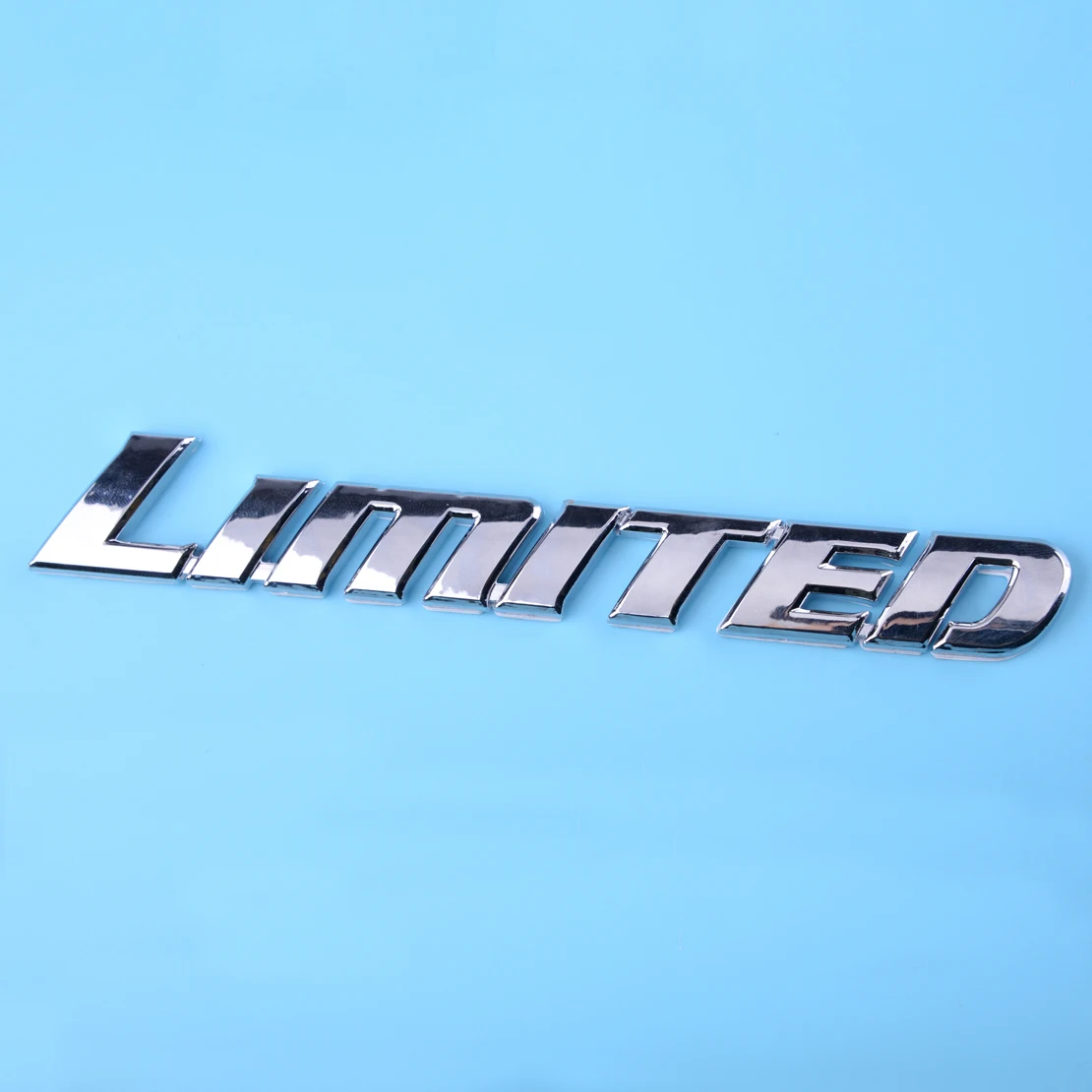 CITALL автомобильный 3D хромированный ABS значок наклейка Роскошная Ограниченная серия буквенная эмблема Logol подходит для Toyota Highlander