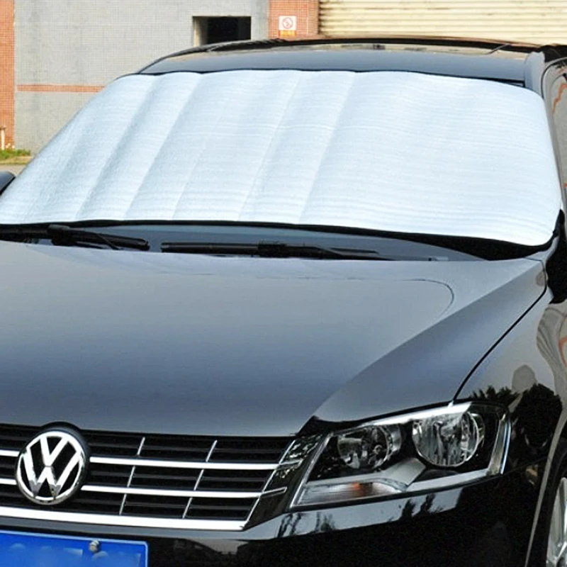 HOT! Car Sun Shade Window Sunshade Covers Visor Shield Screen Foldable Bubbles Auto Sun Reflective Shade Windshield Film #iCarmo car-window-covers-for-sun