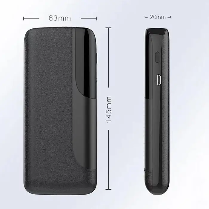 20000 мАч портативный внешний аккумулятор для Xiaomi iPhone Samsung Huawei аварийный зарядное