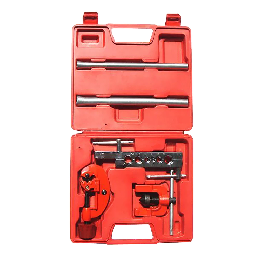 

5Pieces Flaring Tool Set with Copper Tube Cutter and Spring Tube Benders