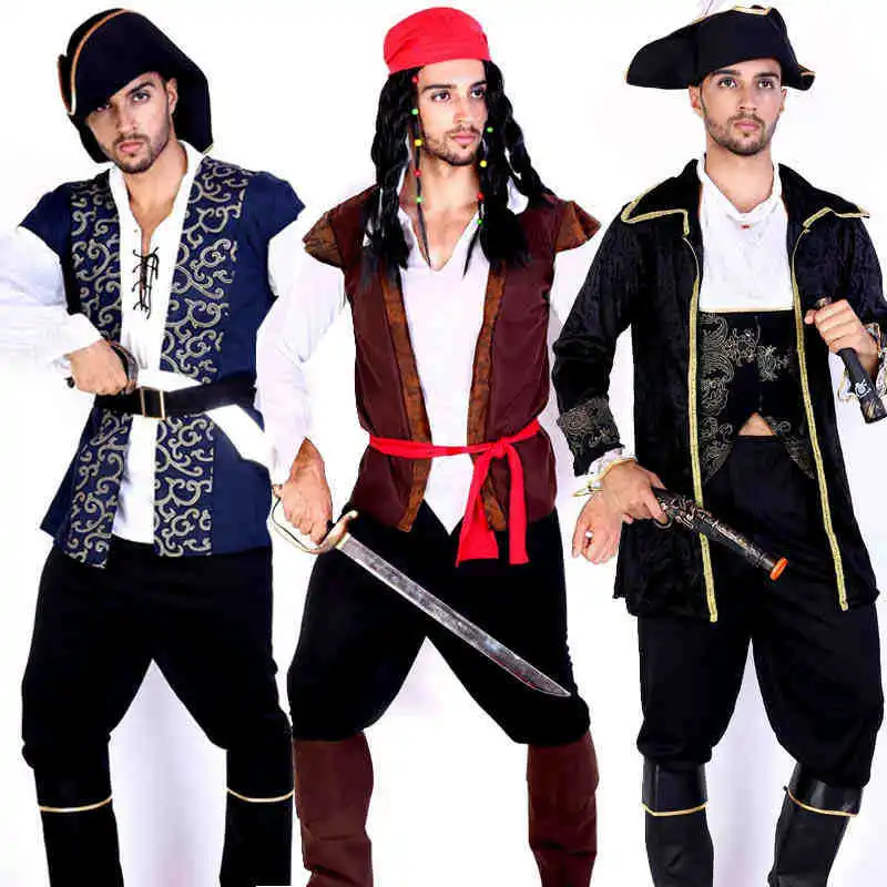 Costume party Pirates cos dress up adult Halloween pirates of the