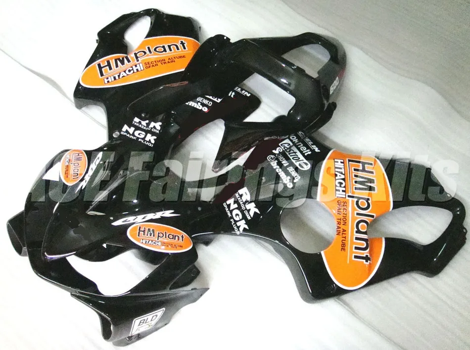 

New Bodywork ABS fairings Kits Fit for HONDA Injection molded CBR 600 F4i FS 01 02 03 CBR600 2001 2002 2003 Custom black