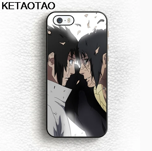 Ketaotao Anime Sasuke Itachi Uchiha Naruto Phone Cases For Iphone 5c 5s 6s 7 8 Plus X For Samsung Case Soft Tpu Rubber Silicone