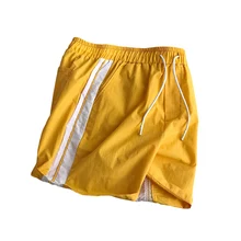 Летняя спортивная одежда в Корейском стиле, модные, удобные, тонкие, быстросохнущие, повседневные, тонкие мужские брюки, шорты для мужчин