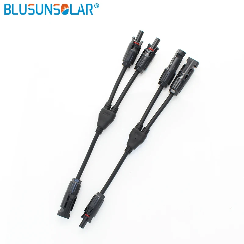 1 PAIR Tyco to MC4 Connector Inverter /& Solar Panel Adapter