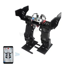 6DOF Обучающий робот гонка соревнование для ходьбы робот Рамка комплект с металлической шестерней высокий крутящий момент цифровой сервоприводы и контроллер