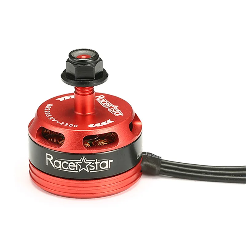 Черный, красный Racerstar 2205 BR2205 Racing Edition 2300KV 2-4S CW/CCW бесщеточный двигатель для квадрокоптера QAV250 ZMR250 260 280 RC