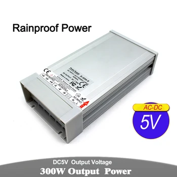 

Rainproof DC12V 24V DC5V 300W 350W Lighting Transformers AC to DC 5v 12v 24v Outdoor Power Supply For LED Strip USB Light Lamp