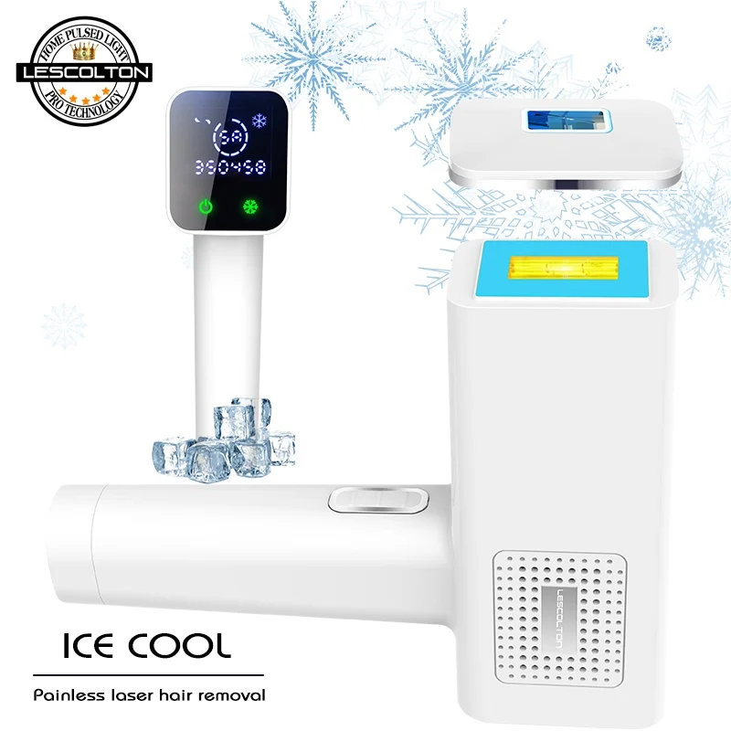 Lescolton T012C 4в1 ICECOOL IPL устройство для удаления волос перманентное Удаление волос IPL лазерный эпилятор машина для удаления волос для взрослых