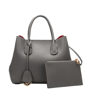 

15310 European and American Leather Embossed Leather Handbags Handbags Lady Platinum Leather Shoulder Bag