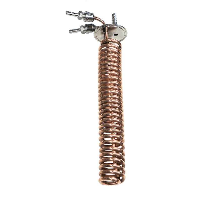 Copper Condenser, Dephlegmator, Dimroth, Reflux, Distiller Condenser