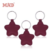 RFID кожаные брелоки теги TK4100 125 кГц ID Токен метка ключ совместим для контроля доступа по отпечаткам время обслуживающий персонал