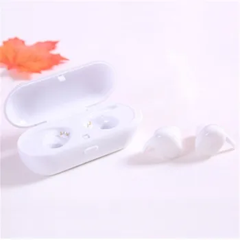 

Mini Blutooth Earphone HD Mic Play Music Dual Earbuds with Charging Box Bluetooth earphone