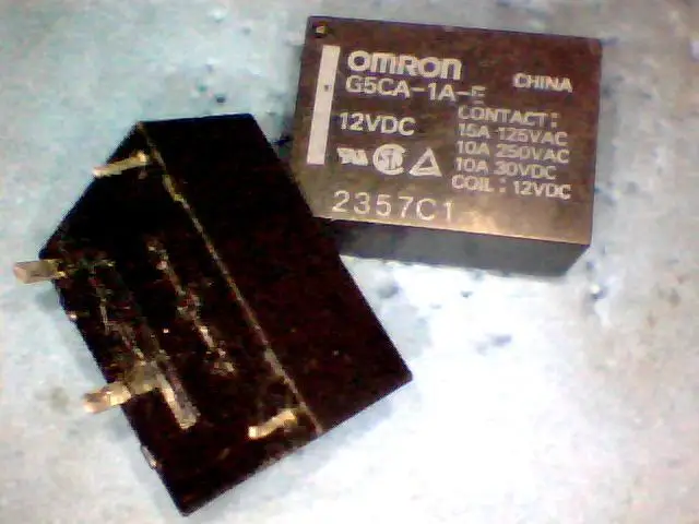 Relays G5CA-1A-E 12VDC 7520-1A-12V | Обустройство дома