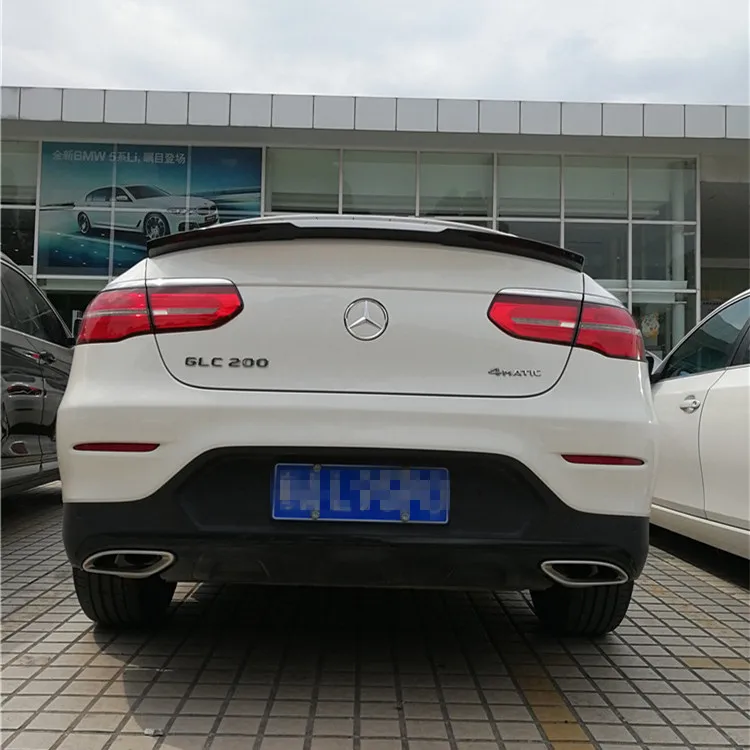 Для Benz glc coupe спойлер- Высококачественный ABS Материал заднее крыло автомобиля праймер цвет задний спойлер