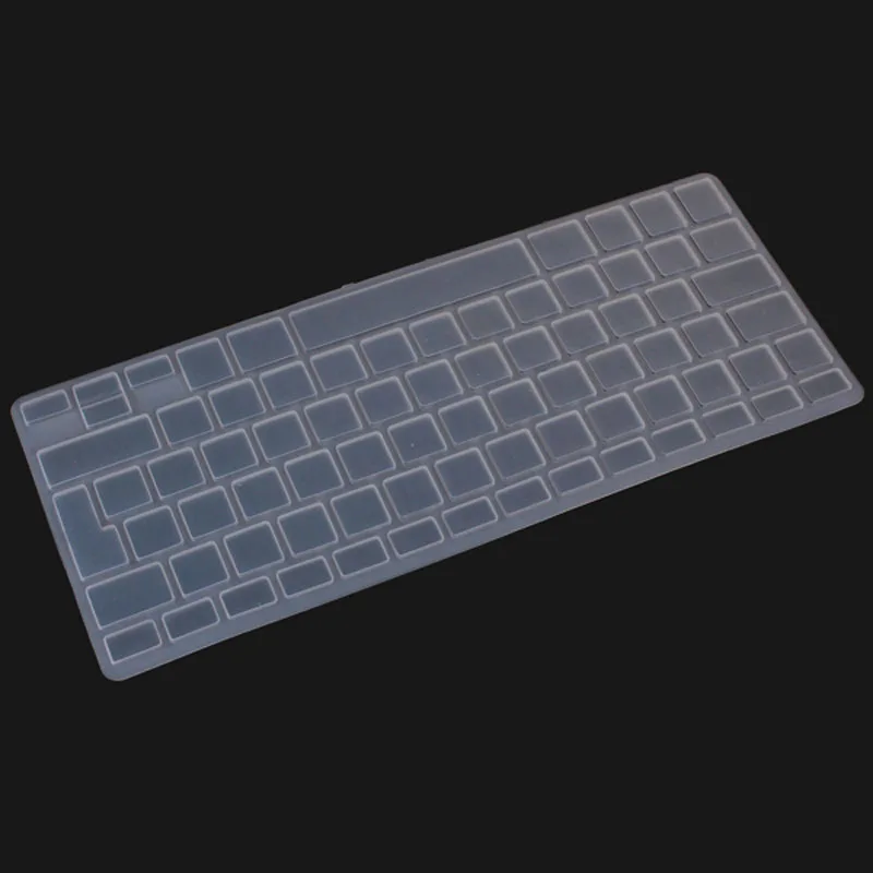 Clear Silicone Keyboard Cover Skin sticker for English French Spanish German UK/EU MacBook Pro