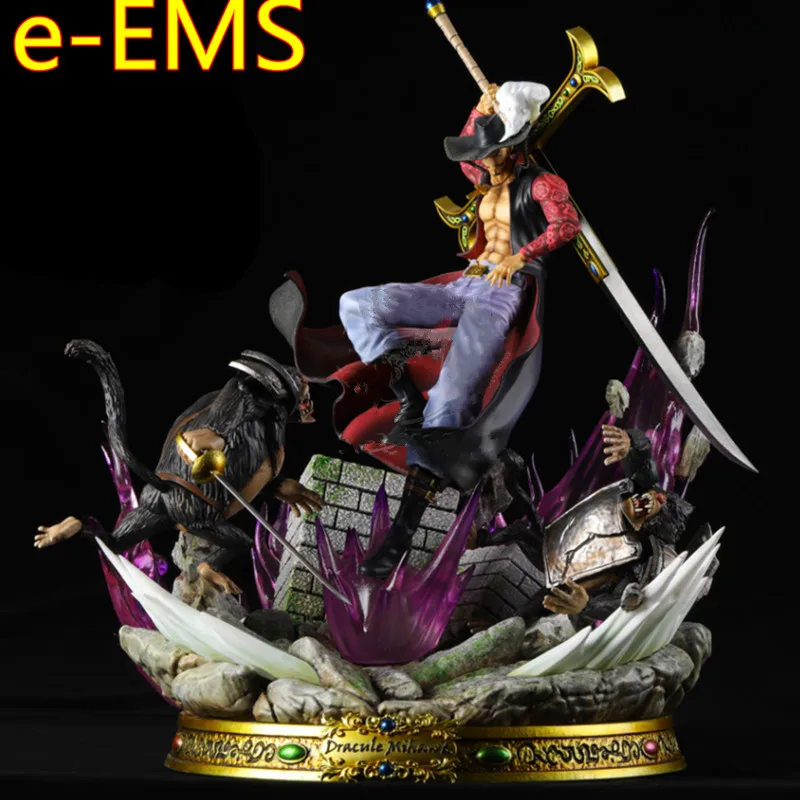 

Anime ONE PIECE Dracule Mihawk Eagle Eye GK Resin Statue Action Figure Collection Model Toy G2581