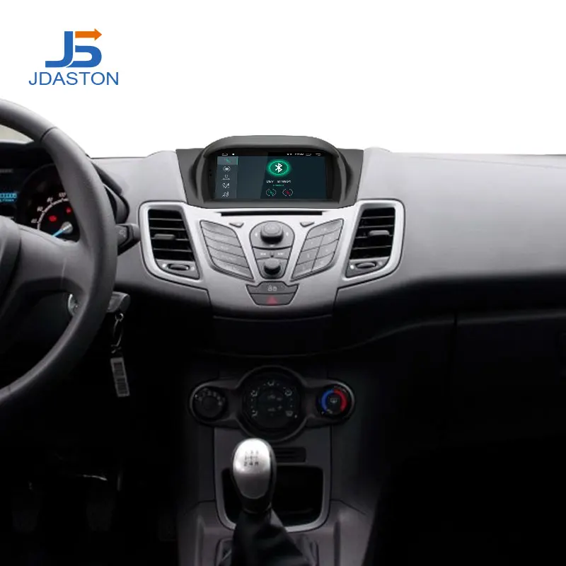 JDASTON Android 10,0 автомобильный dvd-плеер для Ford Fiesta 2013 wifi gps навигация 1 Din автомагнитола стерео Мультимедиа