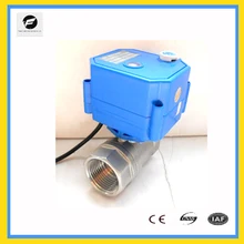CWX25S 2way1inch AC110V клапан электродвигателя с ручным управлением и индикатор положения