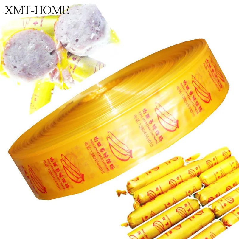 

XMT-HOME Harbin specialities sausage shell handmade ham sausages casings for fulling 100 meter sausage