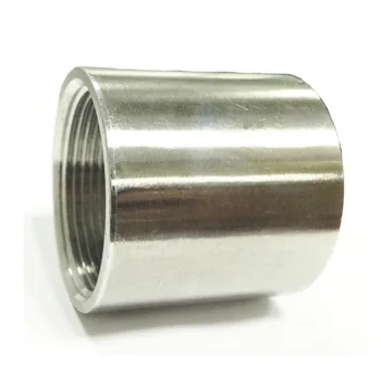 

1" Female x Female Threaded Pipe Fitting Stainless Steel SS304 Threaded Section Straight Through Joints Connector