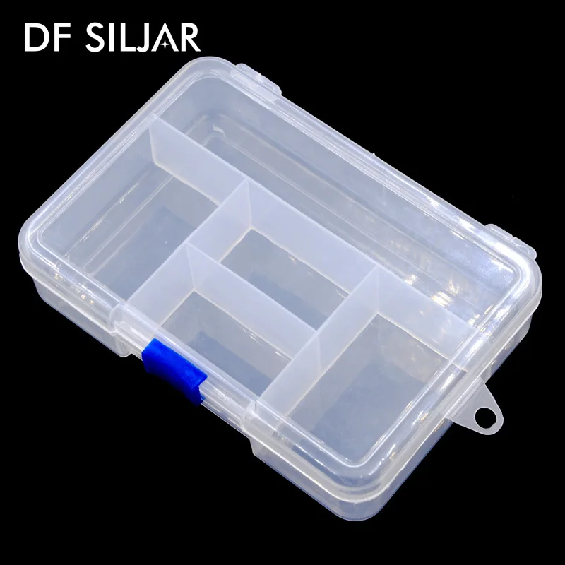2pc/lot 5 Slots Plastic DIY Hanging Adjustable Jewelry Organizer And Packaging Storage Hanger Tool Beads Box Accessories Y1424 | Украшения