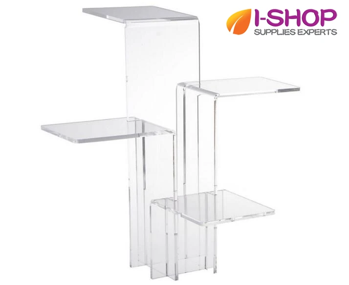 Fashion Design Floating Shoes Display,Acrylic Risers & Display