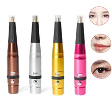 Новые татуировки татуаж ручка машина бровей Макияж бровей губ татуировки швейцарский двигателя ручка пистолет