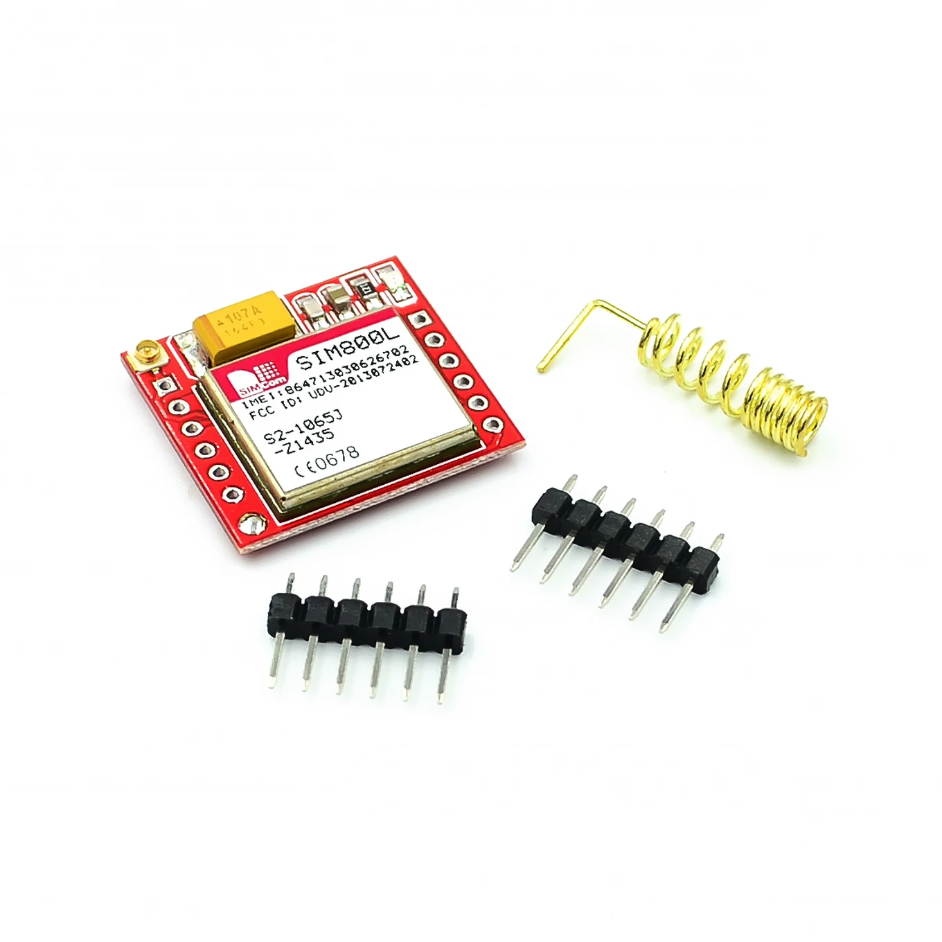 5pcs Micro SIM800L GPRS GSM MicroSIM SIM Card Core Wireless Mobile Networks Phone Board Quad-Band TTL Serial Port DIY Module with Antenna for Arduino Eastern Computers